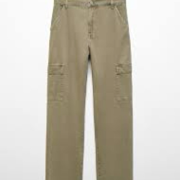 MNG by Mango Cargo Jeans wide leg - Picture 2 of 8